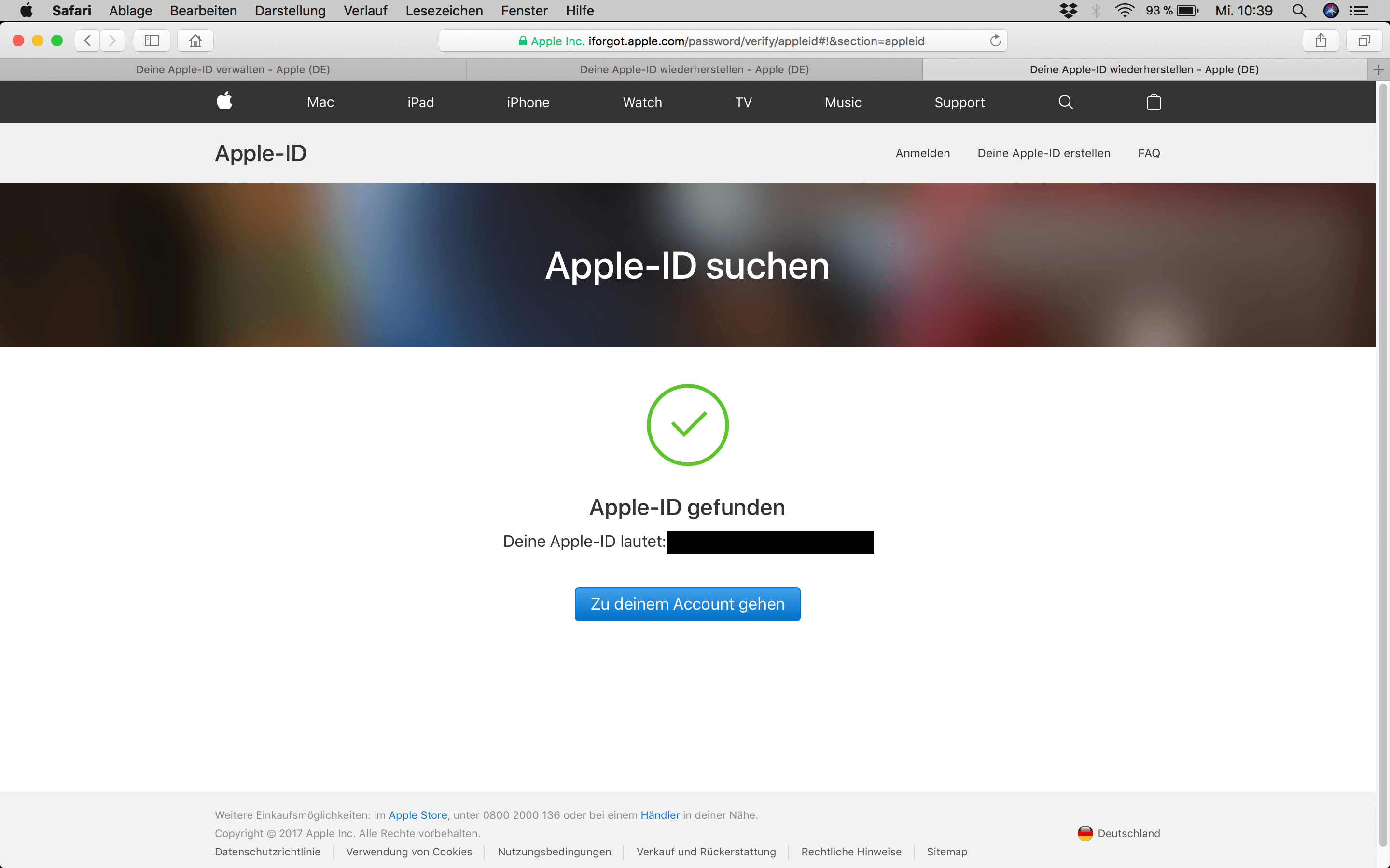 Id.com iforgot.apple How to