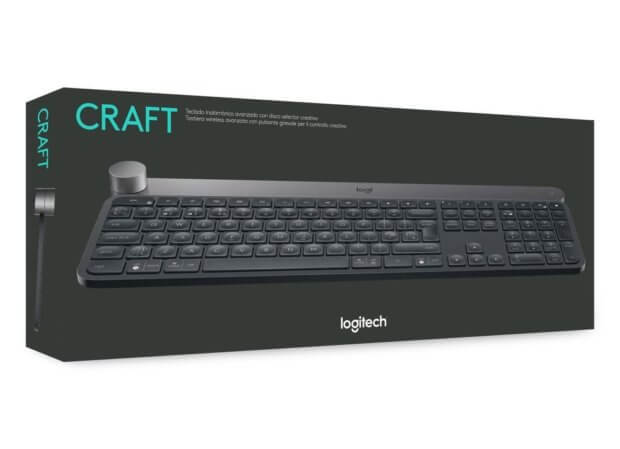 The Logitech Craft is a Bluetooth keyboard for the Apple Mac and Windows PC with rotary control for functions of the system and some apps. Does this have a better workflow than the MacBook Pro's touch bar?