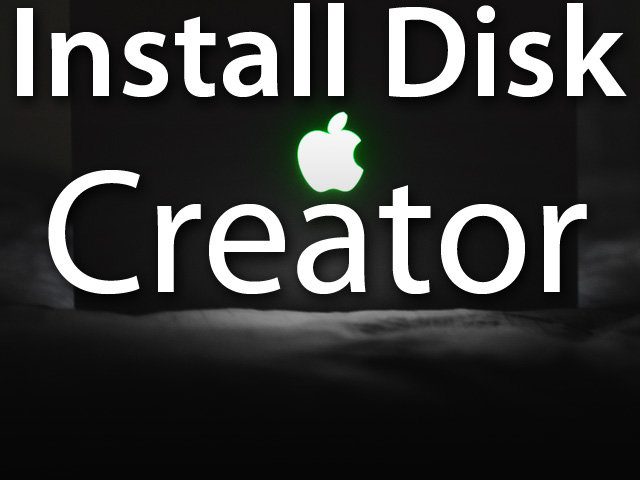 download install disk creator mac