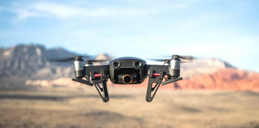 This is what the Mavic Air looks like with a filter from the PolarPro Cinema Series (Photo: PolarPro).