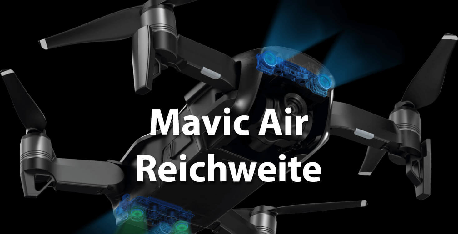 Dobry zasięg Mavic Air opiera się na ulepszonej technologii transmisji WiFi.