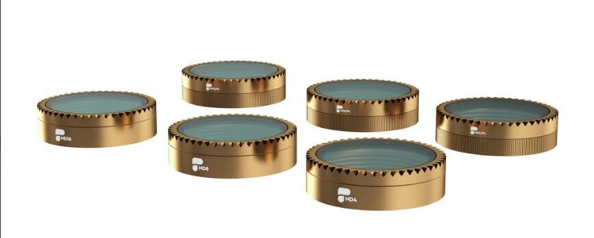 Die CinemaSeries von PolarPro gibt es sowohl für die Mavic Air wie auch für andere DJi Drohnen. Der Hersteller hat sich seit Jahren einen guten Ruf unter den Drohnenpiloten erarbeitet und bietet sehr gute ND-Filter (Foto:PolarPro).