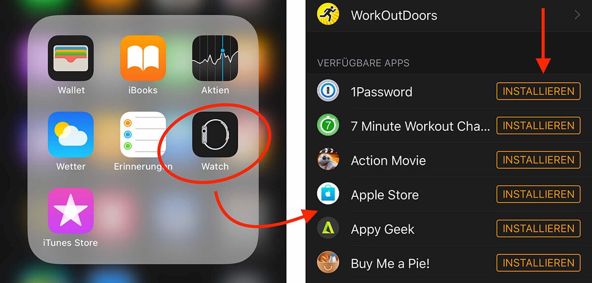 Apple Watch Apps installieren mit dieser Anleitung geht’s!