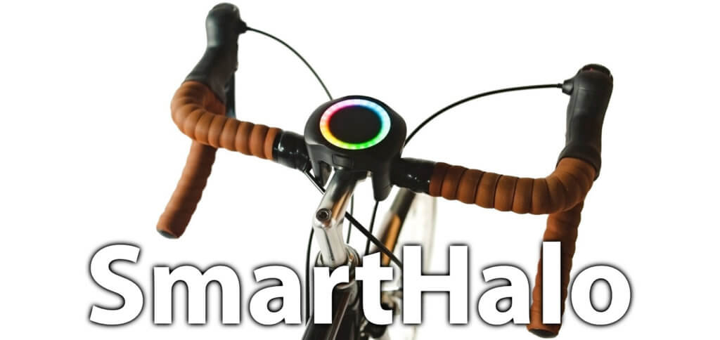 SmartHalo ist ein smartes Fahrrad-Zubehör für den Lenker, das euch Navigation, Licht, Diebstahlschutz, Fitness-Ziele und mehr liefert. Smart Halo Amazon