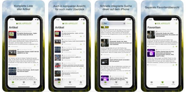 Aplikacja Sir Apfelot na iOS na Apple iPhone jest już gotowa i dostępna do pobrania w sklepie. Tak!