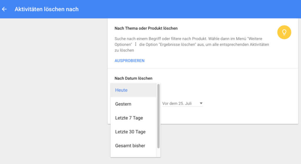 Google-Verlauf löschen an Mac, PC, iOS- und Android-Gerät » Sir Apfelot