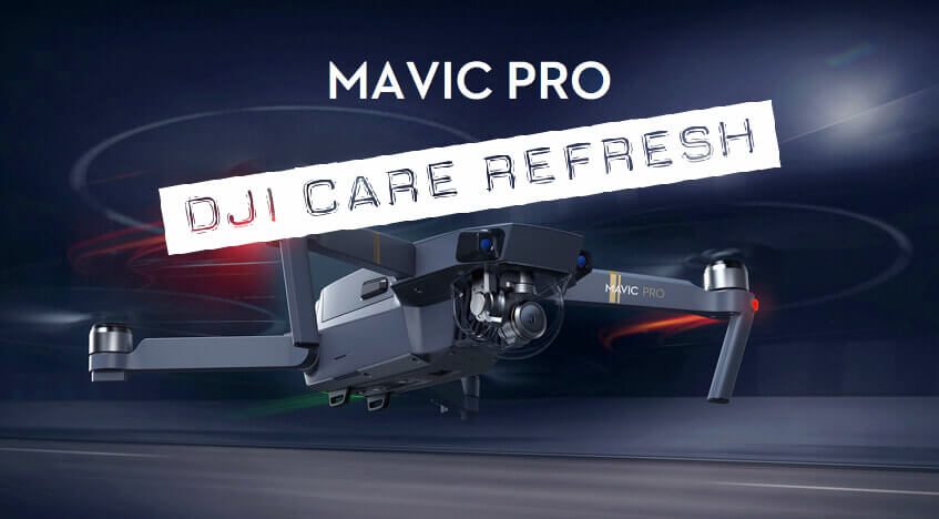 Durch die Care Refresh Option ist man bei einem Unfall schneller wieder mit der DJI Mavic Air unterwegs.