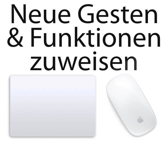 Gesten Und Funktionen Von Apple Mouse Trackpad Individualisieren Sir Apfelot