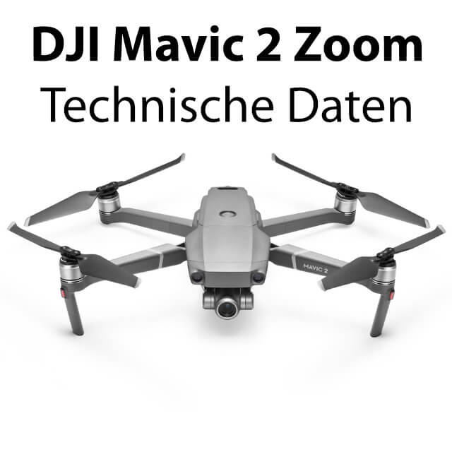 Data sheet - DJI Mavic 2 Zoom technical data.