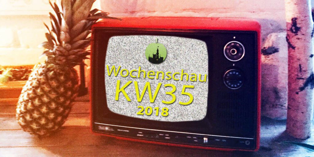 The Sir Apfelot Wochenschau for week 35 in 2018 brings you news about app updates, new offers from Facebook, information about the Apple September event 2018, the iMac Pro as used goods, the end of the world, Google Duo, eBay classifieds, PayPal and more.