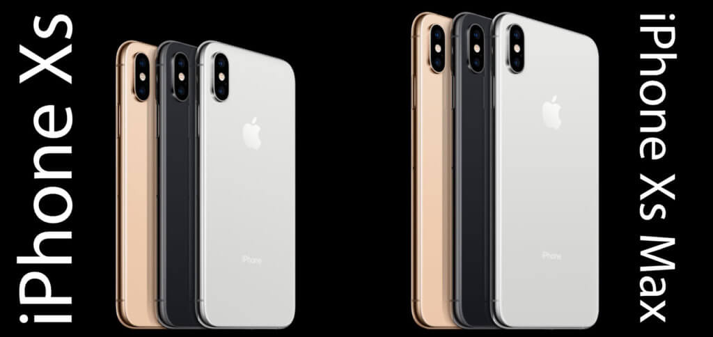 Technical data of iPhone Xs and iPhone Xs Max - information from the data sheet and pictures from the Apple Special Event September 2018.