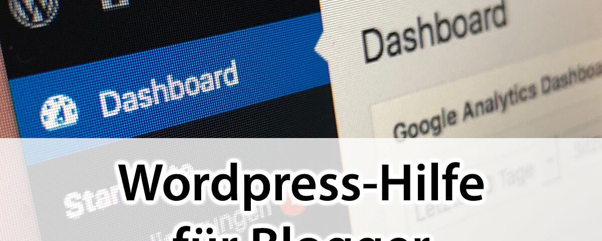 Wordpress help for bloggers: I will help you if your blog is nagging and no longer wants to!
