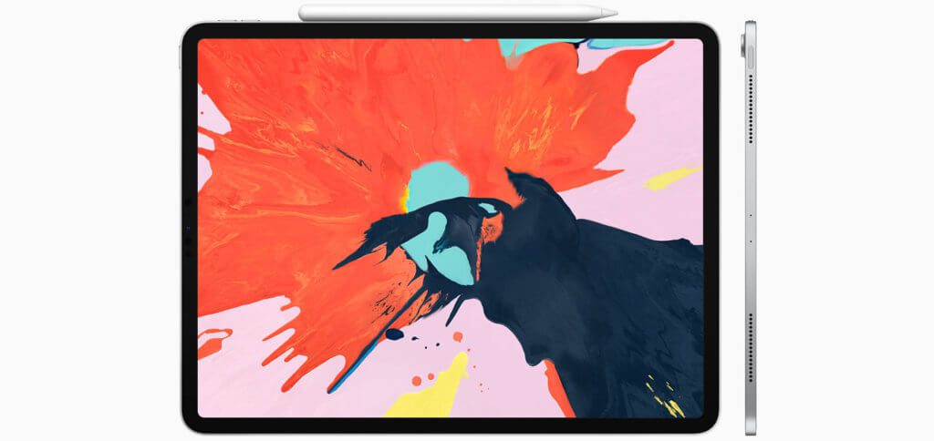 Das neue 12,9" iPad Pro 2018 wurde nicht nur komplett neu designt, sondern hat nun auch USB-C sowie eine magnetische Halterung für den Apple Pencil.