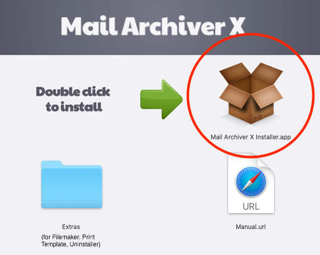 Die Installation von Mail Archiver läuft mit dem Installer denkbar einfach.