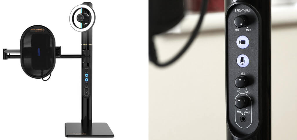 The Marantz Professional Turret is an all-in-one solution for podcast, vlog, streaming and gaming cameras. A microphone with pop protection, a preamplifier and other extras are included! Image source: Amazon