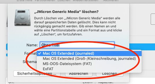 Gelost Mac Ssd Festplatte Lasst Sich Nicht In Apfs Formatieren