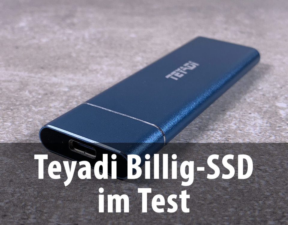 Teyadi cheap SSD in the test