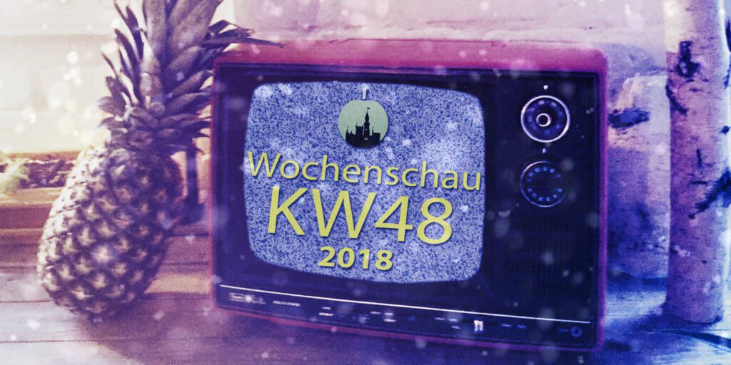 The Sir Apfelot Wochenschau for calendar week 48 in 2018 is about Microsoft, the University of Manchester, iPhones and the Apple Watch, about CEBIT and much more!