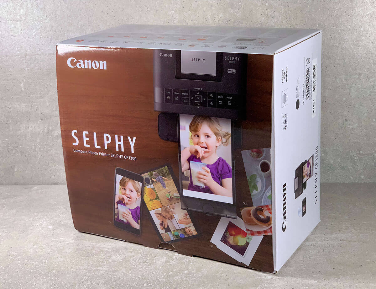 La stampante fotografica Canon Selphy CP1300