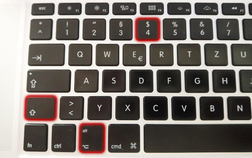 Anführungszeichen Tastatur