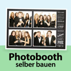 So einfach kann man sich ein Photobooth selber bauen.