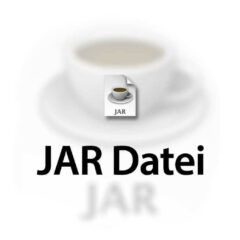 The icon with a JAR file extension indicates a Java application that can be started with a double click.