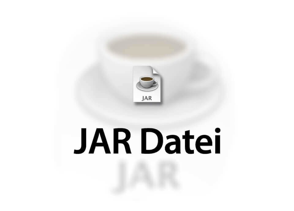 The icon with a JAR file extension indicates a Java application that can be started with a double click.