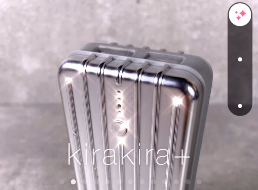 Filtro "KiraKira+".