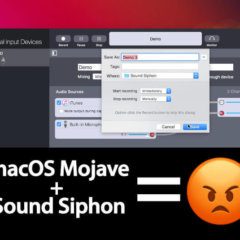 Die aktuelle Version von Sound Siphon legt nach dem letzten System-Update den iMac lahm.