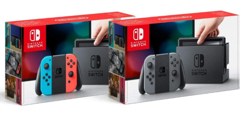 Die Nintendo Switch Amazon - als reine Konsole in zwei Versionen verfügbar.
