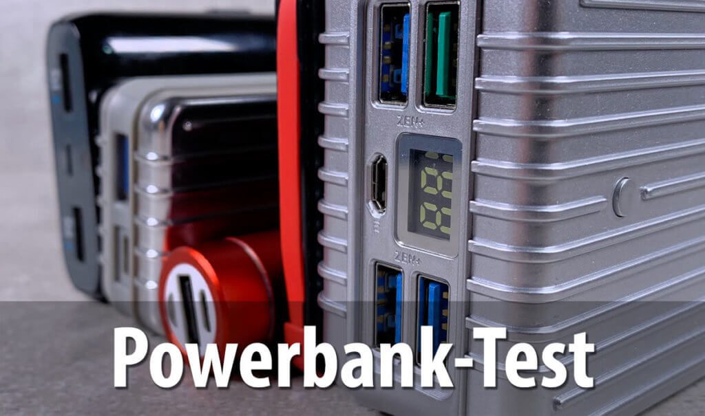 Nel test di Computer Bild 01/2019 sono stati esaminati i power bank (foto: Sir Apfelot).