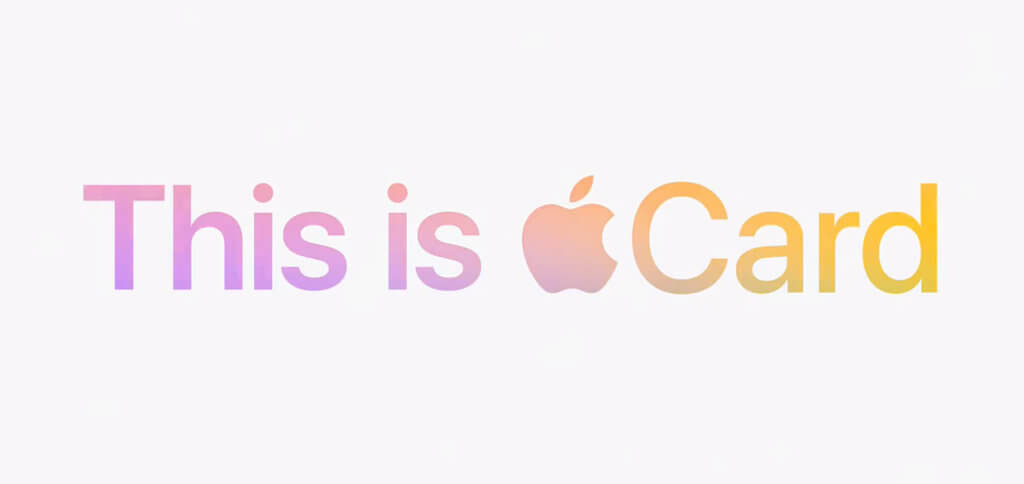 The Card is a payment concept from Apple, Goldman Sachs and MasterCard that will be available in the USA from summer 2019.