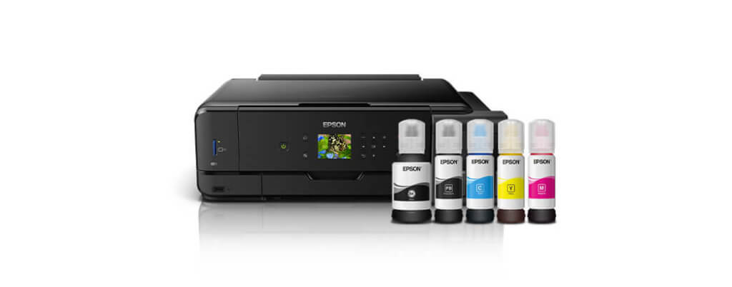 The Epson EcoTank system allows easy refilling in order to massively reduce printing costs (Photo: Amazon).