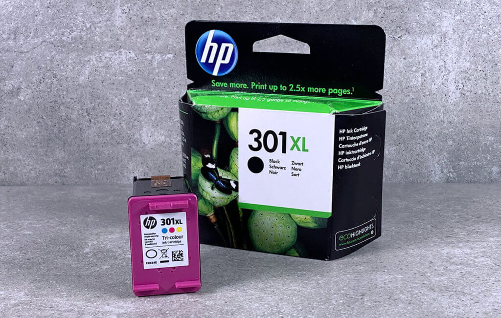The HP 301 or HP 301 XL cartridges come in my Envy - unfortunately the color cartridges can only be completely exchanged on all Envy models.