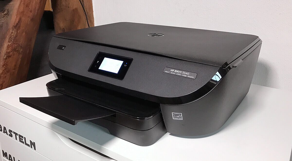 Hp Envy 5540 Drucker Im Test Guter Farb Tintenstrahldrucker Fur