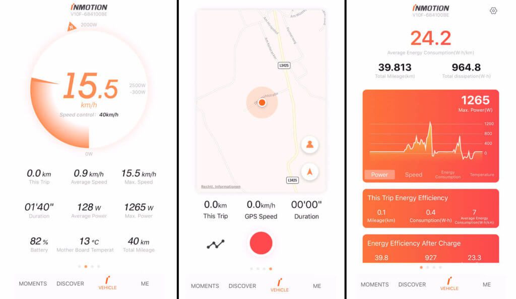 Die Inmotion-App ist einfach zu bedienen und wirkt sehr freundlich und aufgräumt. Soviele Einstellungsmöglichkeiten, wie die DarknessBot-App hat sie aber nicht.