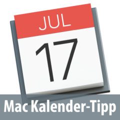 Wskazówka dotycząca kalendarza Mac