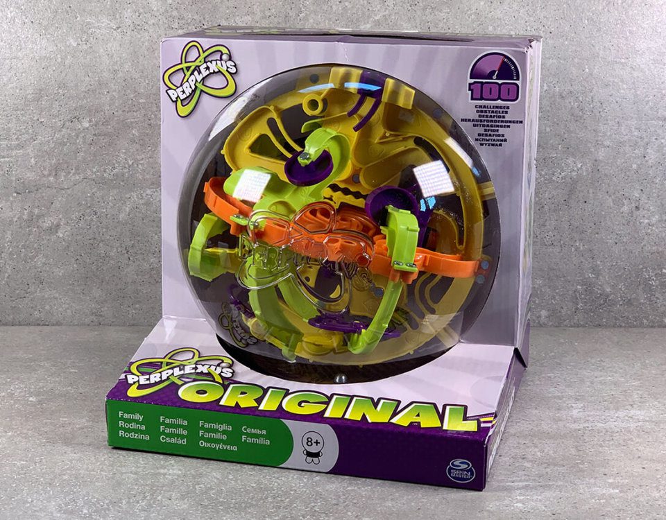 The Spin Master Perplexus Original ball labyrinth is one of the Preplexus variants that can be classified as medium difficulty (Photos: Sir Apfelot).