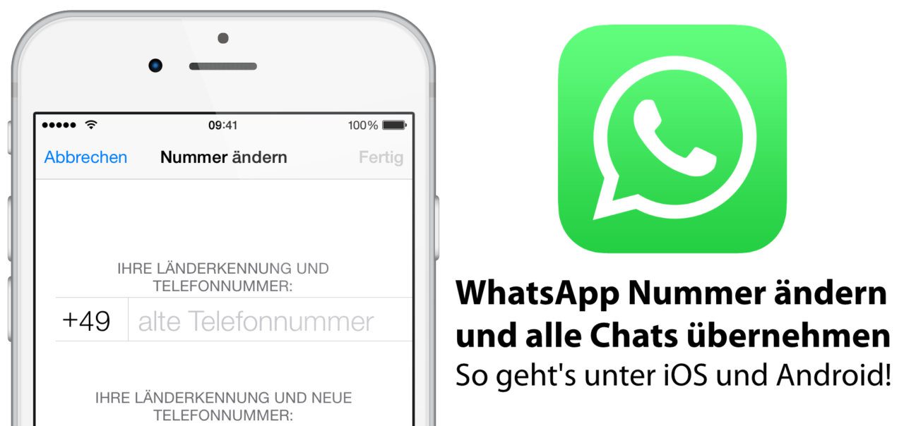 WhatsApp Nummer ändern - Wechsel der Rufnummer » Sir Apfelot