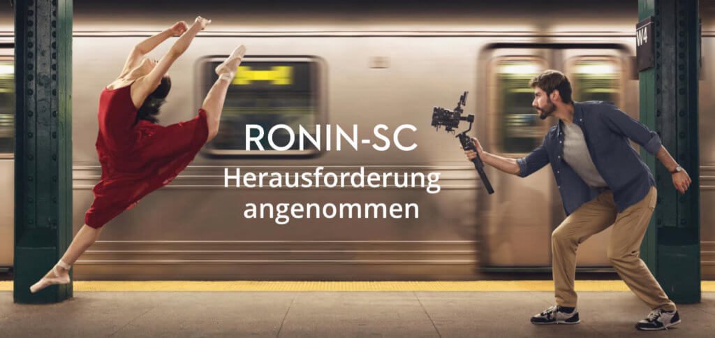 Il nuovo gimbal a 3 assi DJI Ronin-SC per fotocamere di sistema mirrorless aiuta con foto e video con funzioni utili.