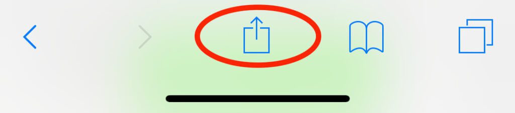 Das Share-Sheet findet man nicht nur in Safari am iPhone sondern an vielen anderen Stellen von iOS.
