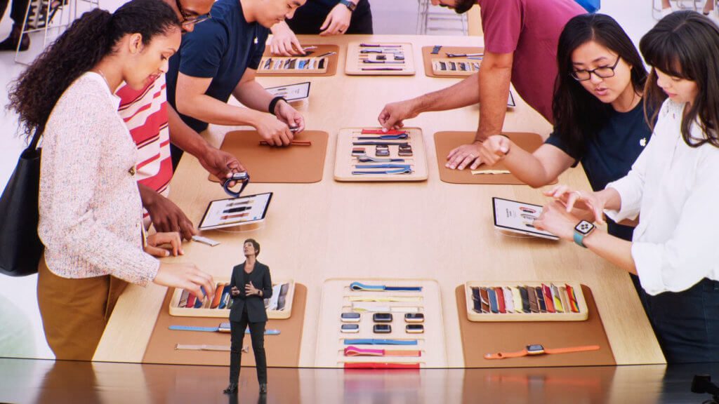 Nell'Apple Store, "Apple Watch Studio" è progettato per aiutare a mettere insieme l'orologio giusto per tutti.