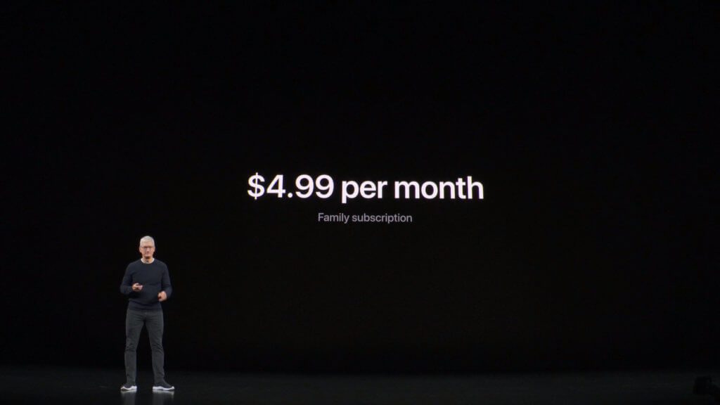 L'abbonamento in streaming per iPhone, iPad, Mac, Apple TV e così via è relativamente economico.
