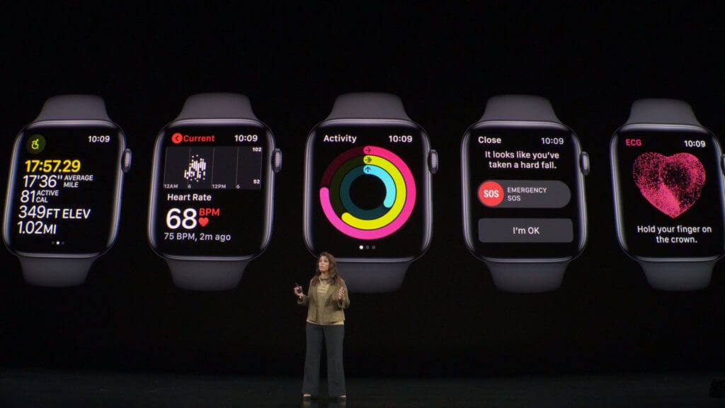 Per il produttore, l'Apple Watch è associato, tra le altre cose, al fitness e alla salute.