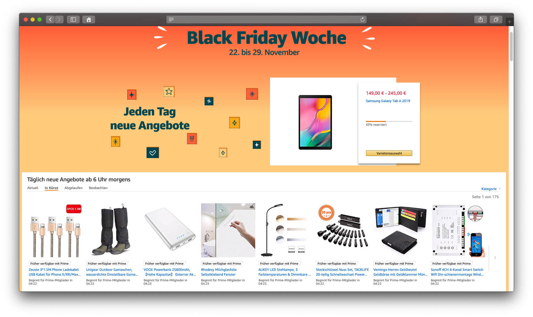 Amazon Startet Die Black Friday Woche 2019 Sir Apfelot