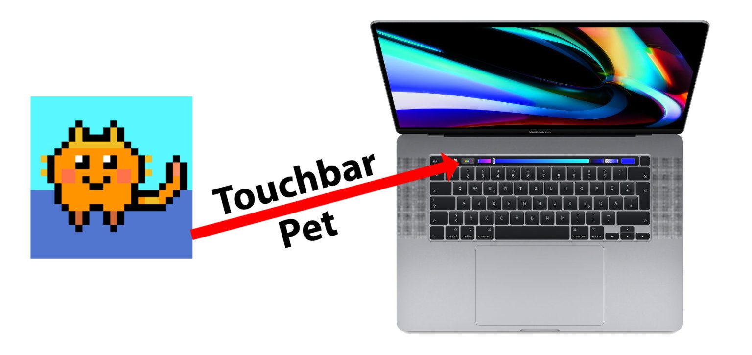 Touchbar Pet Tamagotchi replacement for the Apple MacBook Pro »Sir