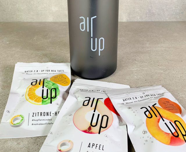 In the test the air up bottle the odordrinking system