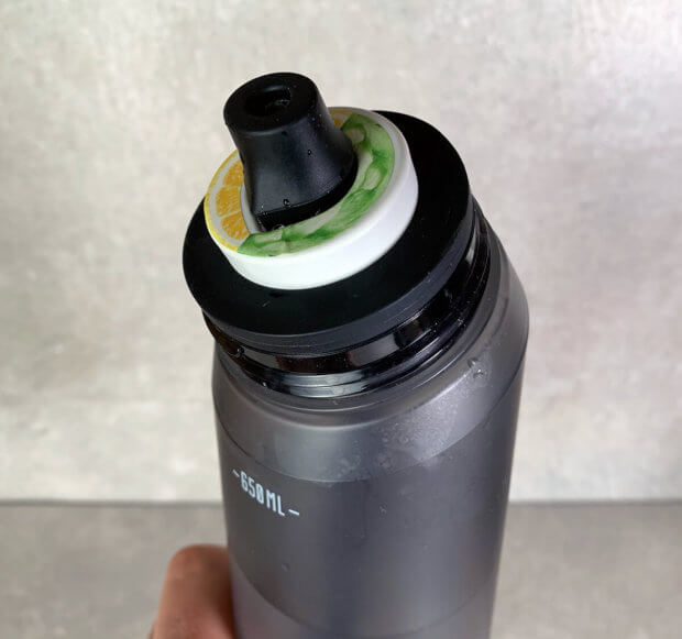 In the test the air up bottle the odordrinking system