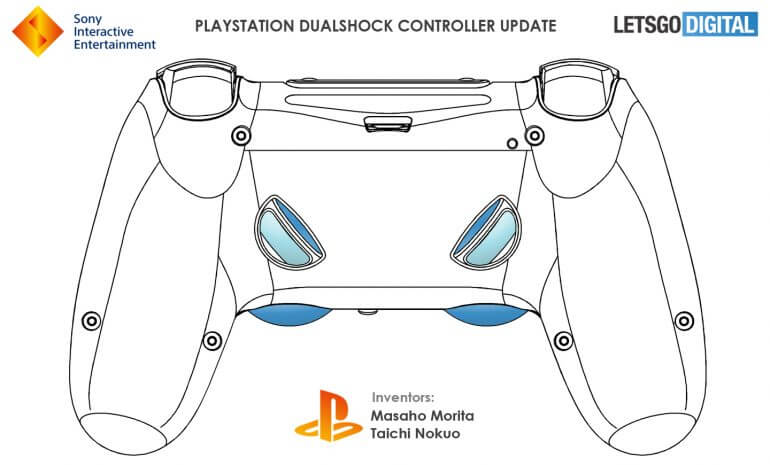 The buttons on the back of the PlayStation 5 controller can be seen as guaranteed, as the DualShock 4 of the PS4 has also got a "button attachment".