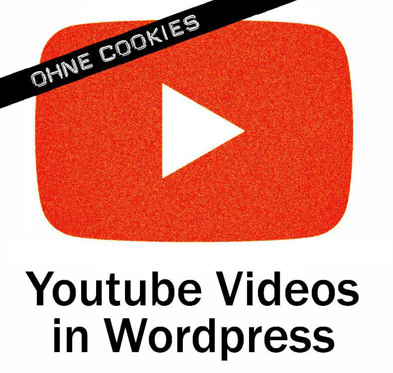 Embed YouTube videos in Wordpress without cookies
